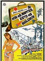 Cartel de Si hoy es martes, esto es Bélgica