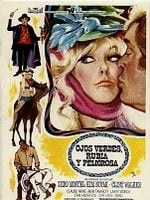 Cartel de Ojos verdes, rubia y peligrosa