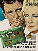 Cartel de Los temerarios del aire