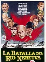 Cartel de La batalla del Río Neretva