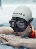 Cartel de Aguanta la respiración: Inmersión bajo el hielo