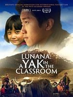 Cartel de Lunana: Un yak en la escuela