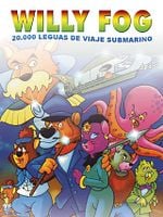 Cartel de Willy Fog En 20.000 Leguas De Viaje Submarino
