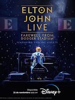 Cartel de Elton John en directo: Farewell from Dodger Stadium