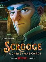 Cartel de Scrooge: Cuento de Navidad