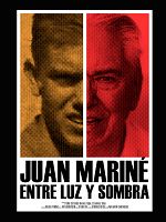Cartel de Juan Mariné, entre luz y sombra