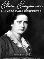 Cartel de Clara Campoamor, un voto para despertar