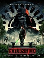 Cartel de El retorno del Jedi - 40 aniversario