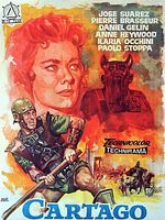 Cartel de Cartago en llamas