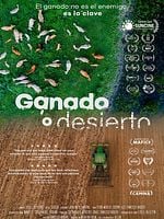 Cartel de Ganado o desierto