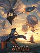 Cartel de Avatar: Fuego y ceniza