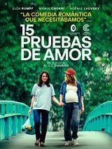 Cartel de 15 Pruebas de amor