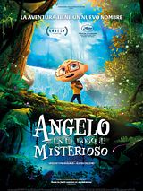 Cartel de Angelo en el bosque misterioso