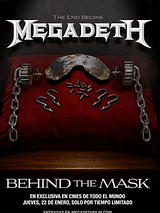 Cartel de Megadeth: Behind The Mask