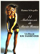 Cartel de El matrimonio de Maria Braun