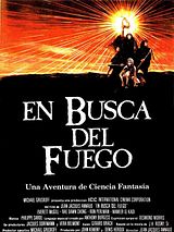 Cartel de En busca del fuego