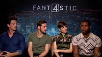 imagen de Michael B. Jordan, Jamie Bell, Kate Mara, Miles Teller Interview : Cuatro Fantásticos