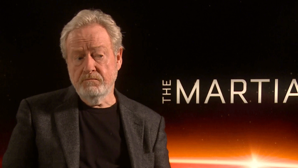 imagen de Ridley Scott Interview : Marte (The Martian)