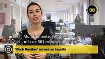 imagen de 60 segundos: "'Black Panther' arrasa en taquilla"
