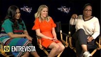 Mindy Kaling, Oprah Winfrey, Reese Witherspoon Interview 3: Un pliegue en el tiempo (A Wrinkle in Time)