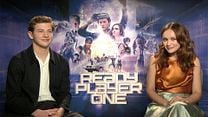 imagen de Ernest Cline, Olivia Cooke, Win Morisaki, Simon Pegg, Tye Sheridan Interview 2: Ready Player One