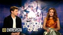 imagen de Ernest Cline, Olivia Cooke, Simon Pegg, Lena Waithe Interview 4: Ready Player One