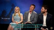 imagen de Daniel Brühl, Luke Evans, Dakota Fanning Interview : El Alienista