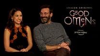 imagen de Adria Arjona, Jon Hamm Interview 2: Good Omens|Good Omens