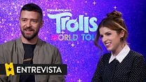 imagen de Entrevista de 'Trolls 2: Gira mundial' con Anna Kendrick, Justin Timberlake y Walt Dohrn