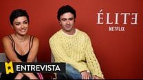 imagen de Martina Cariddi, Manu Rios, Carla Diaz, Pol Granch, Itzan Escamilla, Arón Piper, Claudia Salas, Georgina Amorós Entrevista: Élite temporada 4