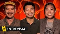 imagen de Simu Liu, Awkwafina, Destin Daniel Cretton Entrevista: Shang-Chi y la Leyenda de los Diez Anillos