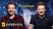 imagen de Ojo de Halcón Entrevista: Jeremy Renner, Rhys Thomas