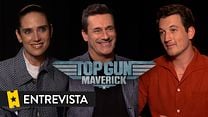 imagen de Jennifer Connelly, Jon Hamm, Miles Teller, Glen Powell, Lewis Pullman, Jerry Bruckheimer, Joseph Kosinski Entrevista: Top Gun: Maverick