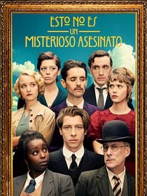 Cartel de Esto no es un misterioso asesinato
