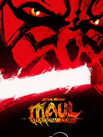 Cartel de Star Wars Maul - Señor de las sombras