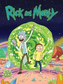 Cartel de Rick y Morty
