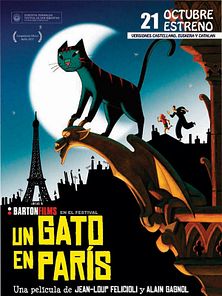 imagen de Un gato en París Tráiler VO