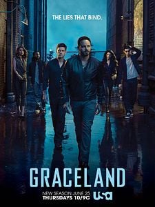 Cartel de Graceland Temporada 3