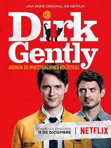 Cartel de Dirk Gently Agencia de Investigaciones Holísticas Temporada 2
