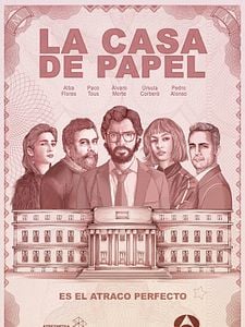 Cartel de La Casa de Papel Temporada 2