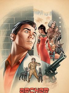 Cartel de Archer Temporada 7