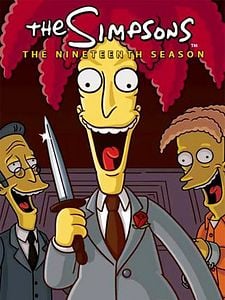 Cartel de Los Simpson Temporada 19