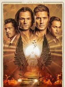 Cartel de Sobrenatural Temporada 15