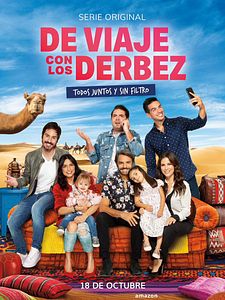Cartel de De Viaje con los Derbez Temporada 3