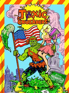 Cartel de Los vengadores tóxicos Temporada 1