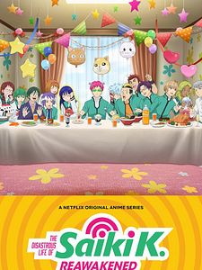 Cartel de The Disastrous Life of Saiki K.: Reawakened Temporada 1