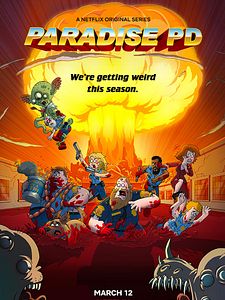 Cartel de Paradise Police Temporada 3