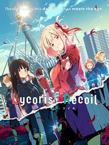 Cartel de Lycoris Recoil Temporada 1