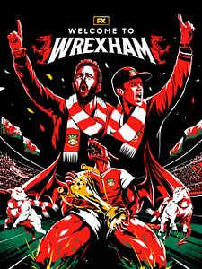 Cartel de Bienvenidos al Wrexham Football Club Temporada 2