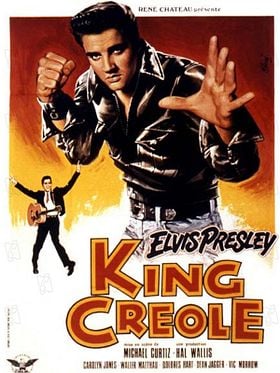 Cartel de El barrio contra mí (King Creole)